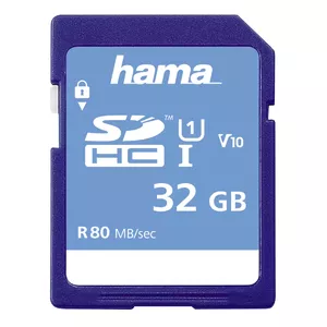 Memory Card Hama 32GB SDHC UHS-I Class 10 00181095