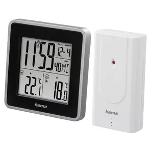 Thermometer Hama EWS Intro Black Silver