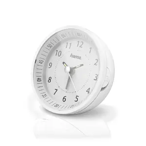 Clock Hama Roundly White