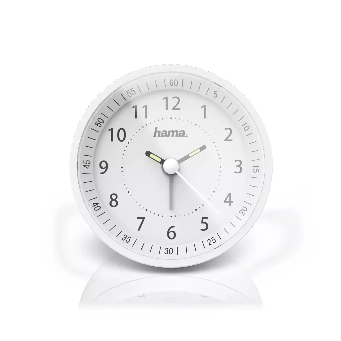 Clock Hama Roundly White Photo 3