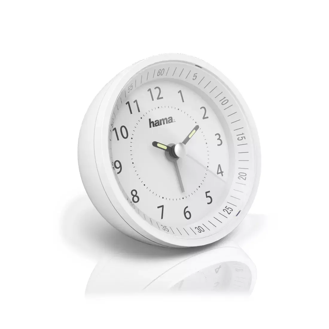 Clock Hama Roundly White Photo 5