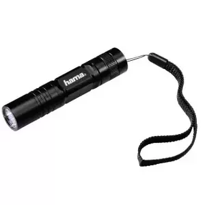Hand flashlight Hama Regular R-98 Black