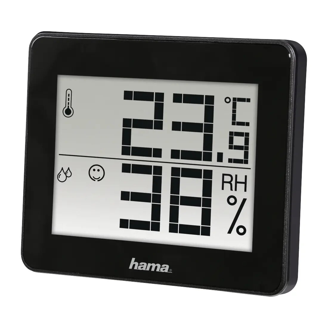 Digitālais termohigrometrs Hama TH-130 melns ar