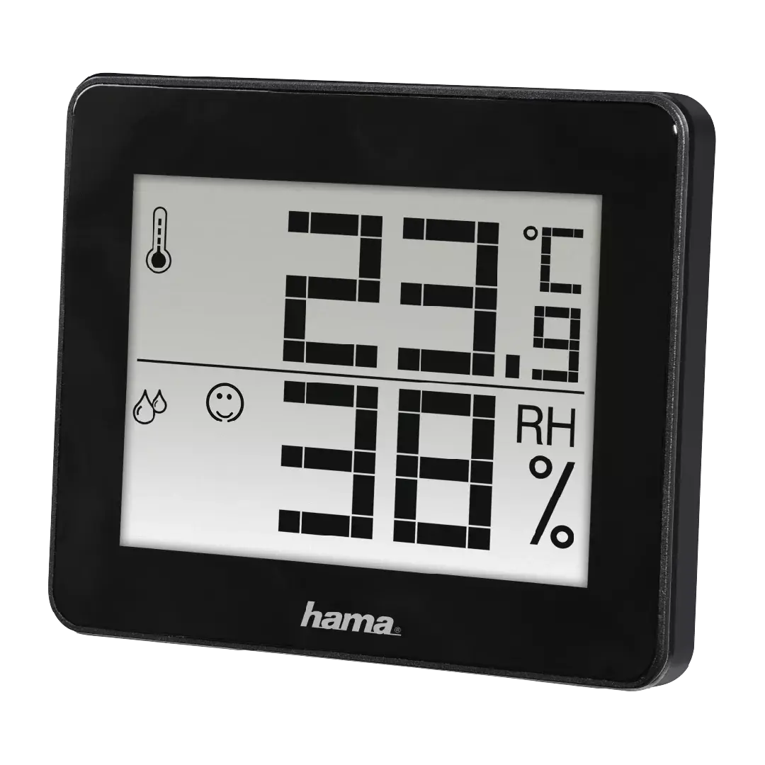 Цифровой термогигрометр Hama TH-130 черный Photo 5