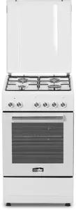 Built-in gas hob and electric oven SIMFER 5405SERBB, combined appliance, width 50 cm, energy class A