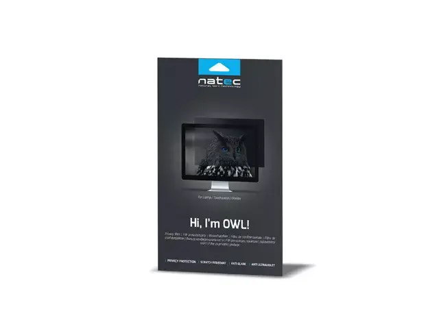 Rāmja bez ekrāna privātuma filtrs NATEC Owl 35.6 cm (14") Photo 3