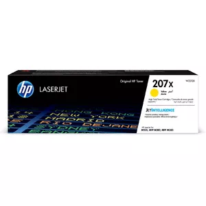 Картридж тонера HP 207X большой ёмкости 10000 страниц жёлтый