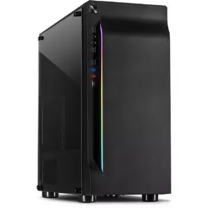 PC Case Inter-Tech A-3411 Creek Tower Black