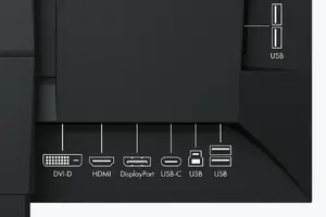 One monitor, many ports
