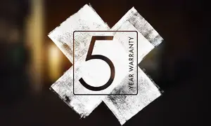 Five-year warranty