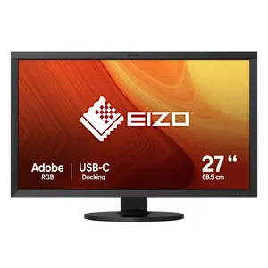 EIZO ColorEdge CS2731 компьютерный монитор 27 дюймов 2560 x 1440 пикселей Quad HD IPS LCD Черный VESA крепление регулировка высоты USB-хаб