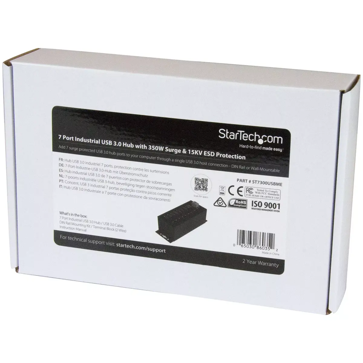 StarTech 7-портовый USB 3.0 хаб HB30A7AME Photo 5