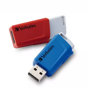 USB Flash Drive Verbatim 32GB USB 3.2 Gen 1 Slide Red Blue
