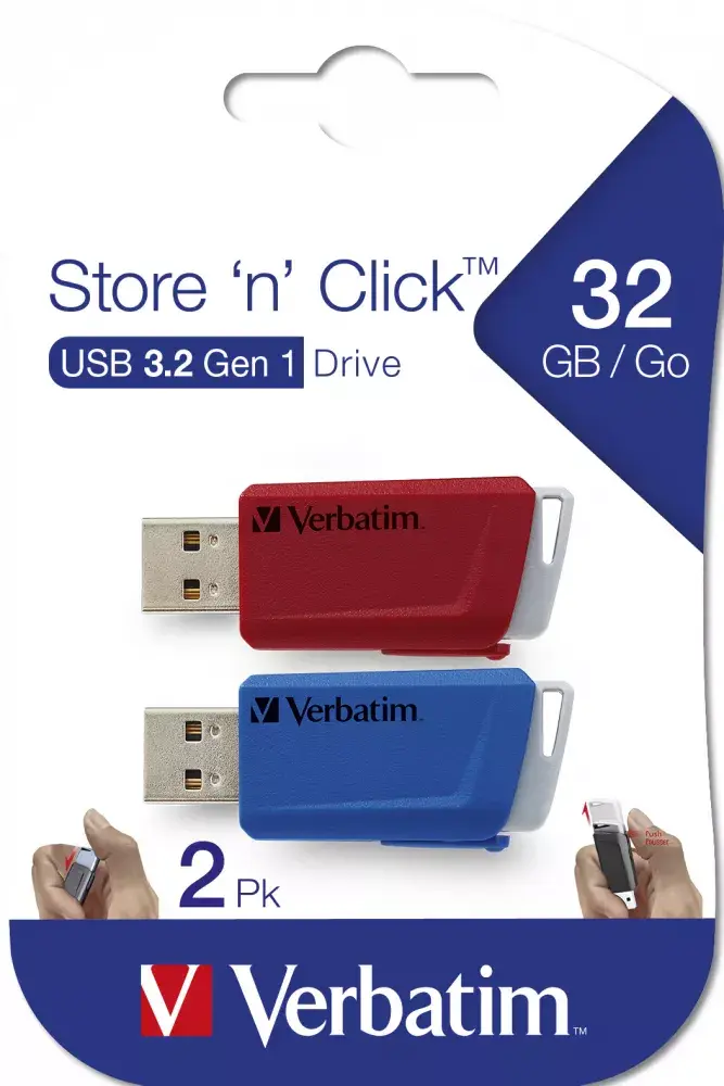 USB Flash Drive Verbatim 32GB Slide Photo 4