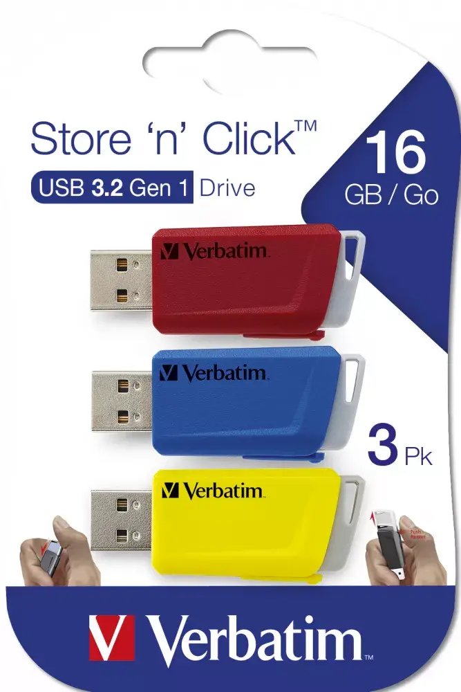 USB Flash Drive Verbatim 16GB 3.2 GEN1 Photo 2