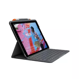 Logitech Slim Folio Графит Bluetooth QWERTY Британский английский