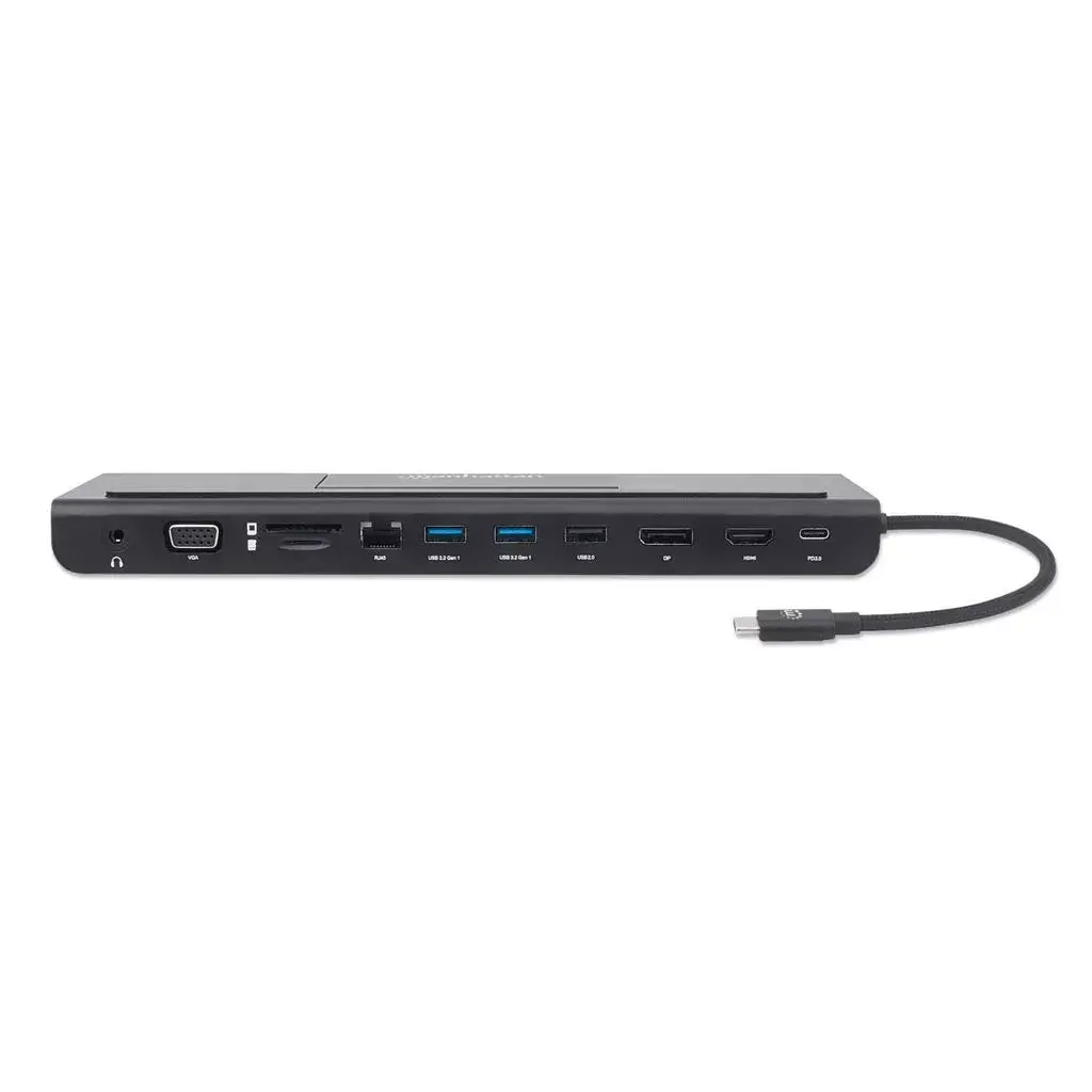 USB-C Doks Hubs Manhattan 153478 Photo 3