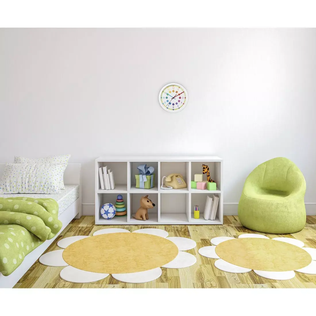 Кварцевые часы Hama Easy Learning Circle Multicolour Photo 4