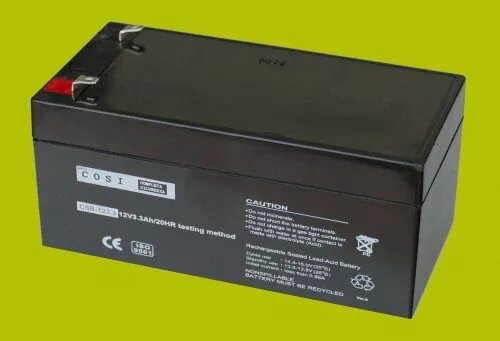 12V hermētiska svina-skābes akumulatora CSB CSB-123