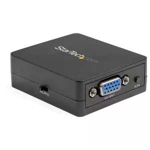 VGA to RCA and S-Video Converter StarTech VGA2VID2 — Active USB-powered, up to 1920x1080@60Hz, composite & S-Video output