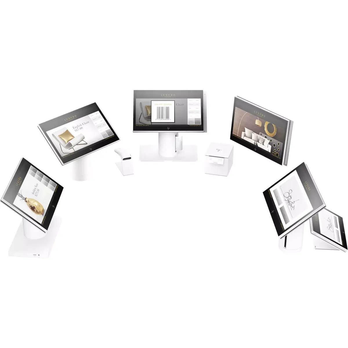 POS монитор HP ElitePOS 25.6 см (10.1") Photo 5