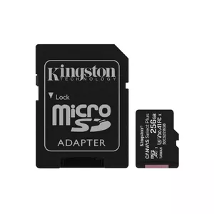Zibatmiņa Kingston Technology 256GB UHS-I Canvas Select Plus 100R A1 C10