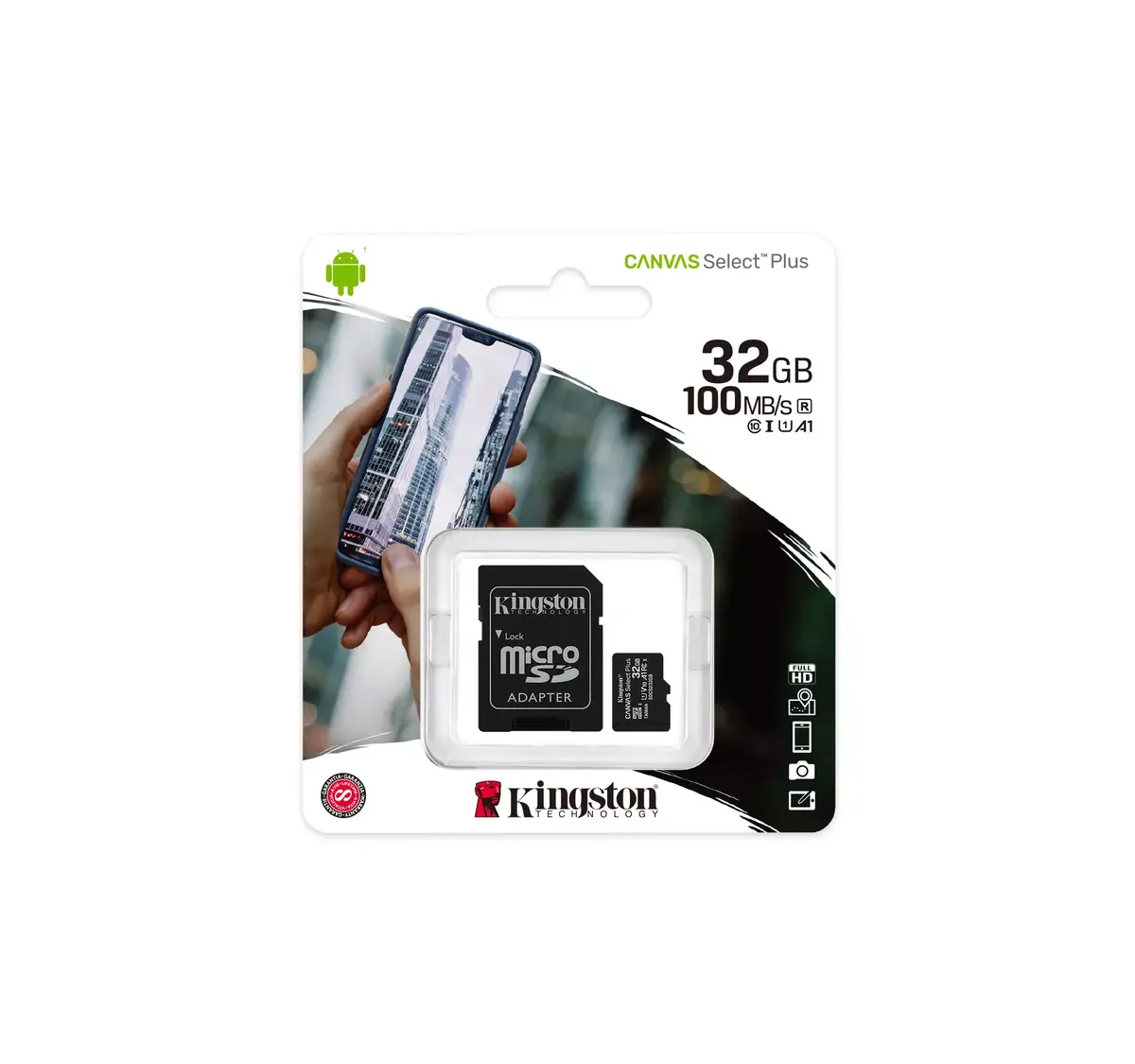 Flash Memory Kingston 32GB microSDHC SDCS2 Photo 5