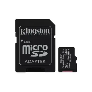 Flash Memory Kingston 64GB microSDXC UHS-I Canvas Select Plus