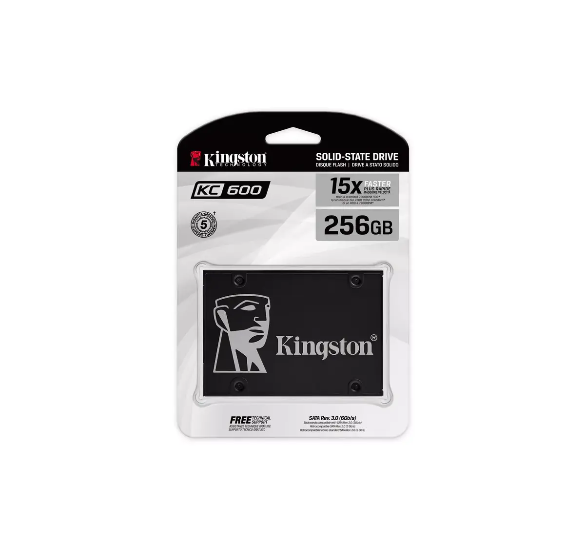 SSD диск Kingston 256 ГБ KC600 Photo 4