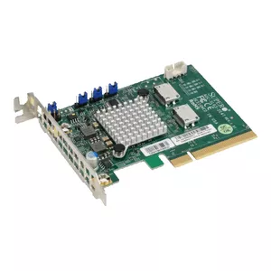 Supermicro AOC-SLG3-2E4T-O interfeisa karte/adapteris Iekšējs PCIe