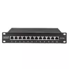 Patch Panel Digitus CAT 6A 12-Port 1HE 10" Photo 3