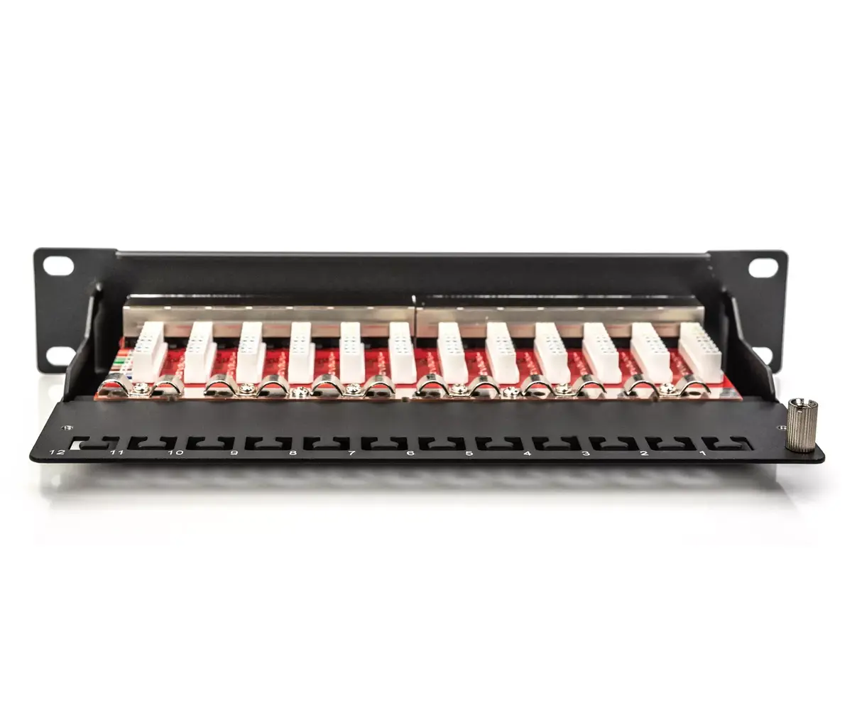 Patch Panel Digitus CAT 6A 12-Port 1HE 10" Photo 5