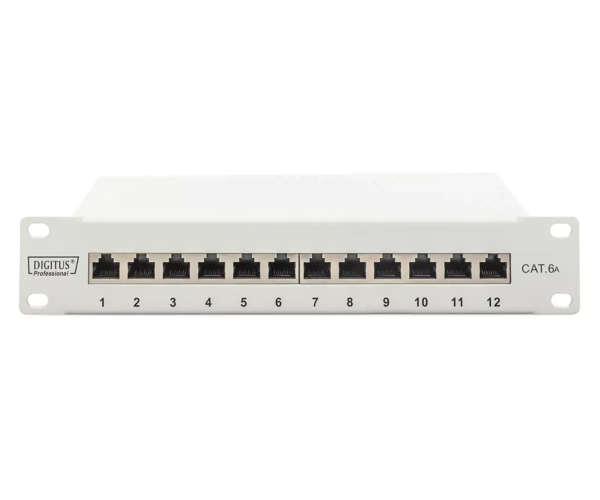 Patch Panel Digitus CAT 6A 12-Port Photo 2