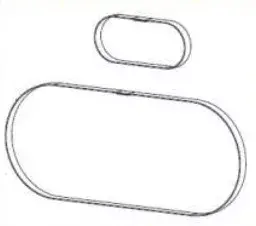 Zebra P1046696-145 Media Drive Belt for ZE500 Label Printer, 2-Pack