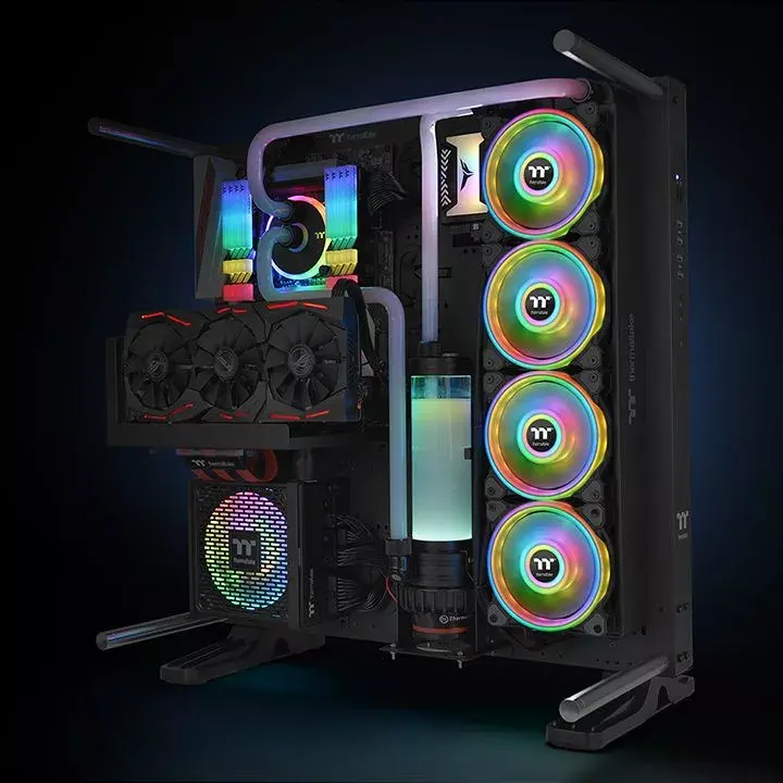 Вентилятор Thermaltake Riing Quad 12 RGB Photo 5
