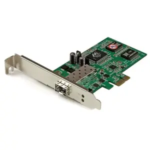 Сетевая карта StarTech PEX1000SFP2 — PCI Express Gigabit Ethernet Fiber, PCIe SFP адаптер, проводная, макс. 2000 Мбит/с