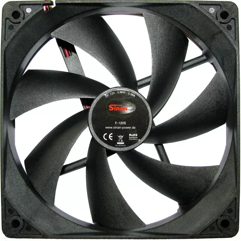 Ventilators Inter-Tech F-120-S Photo 2