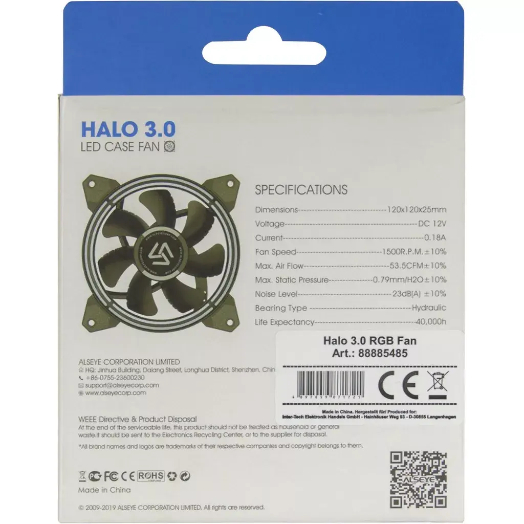 Fan Inter-Tech Alseye Halo 3.0 Photo 3