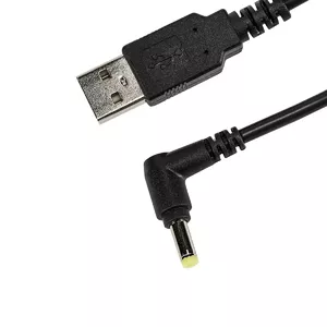 Charging Cable Socket Mobile TO DC PLUG 1.5M Black USB A