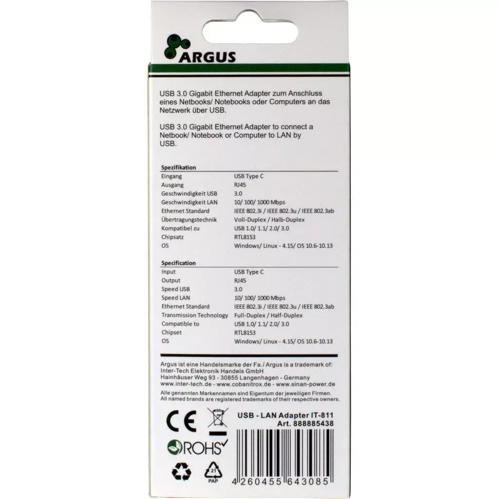 Interface Card Inter-Tech ARGUS IT-811 Photo 4