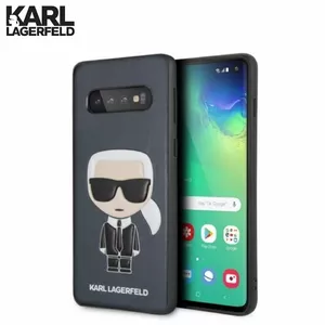 Phone case Karl Lagerfeld Full Body Case for Samsung Galaxy S10 — Blue, PC + TPU protection