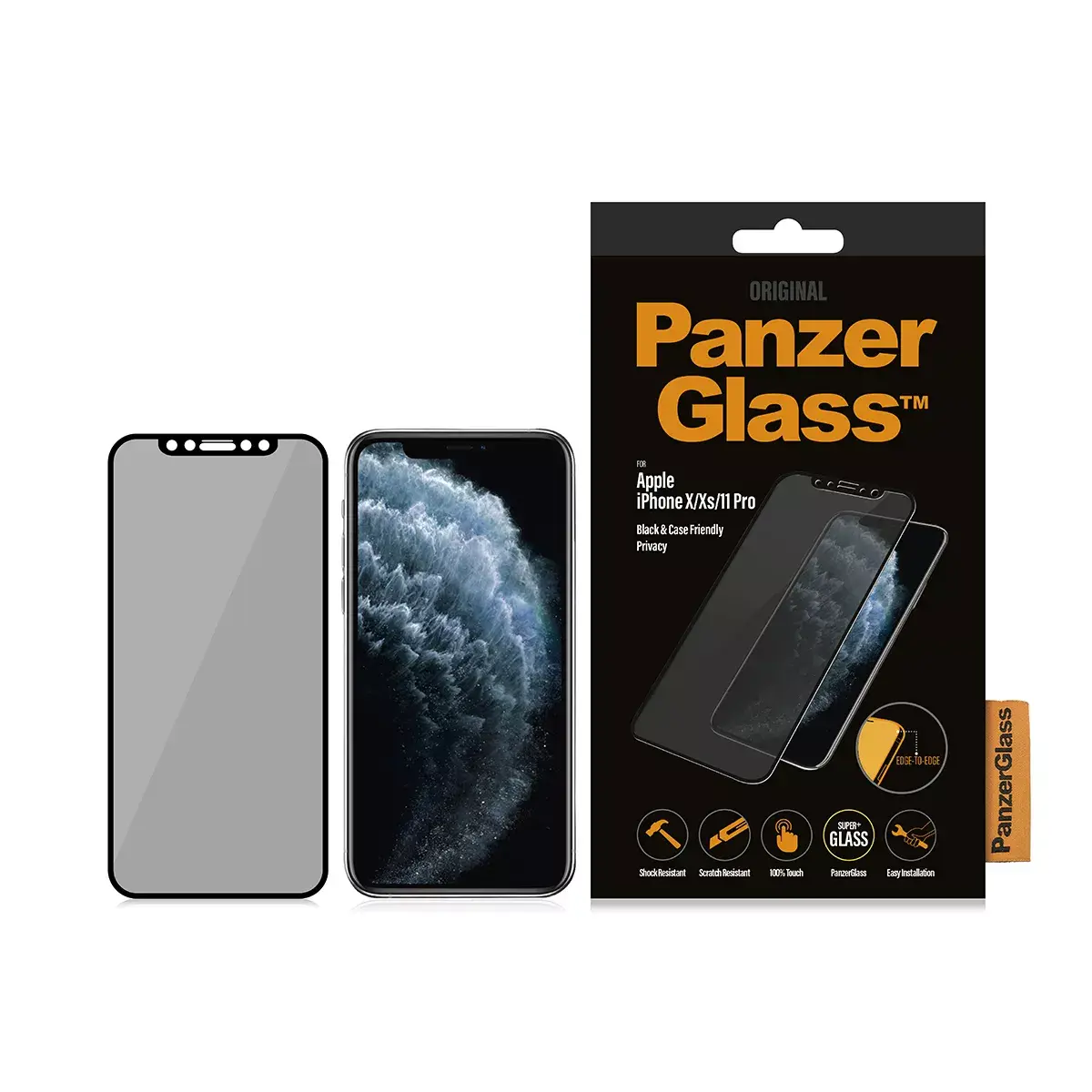 Privātuma ekrāna aizsargstikls PanzerGlass Apple iPhone 11 Pro X Xs Photo 4
