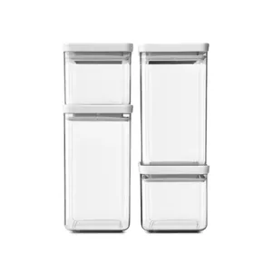 Квадратная пластиковая банка Brabantia Tasty+