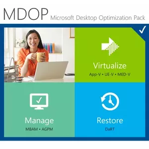 Microsoft Desktop Optimization Pack for Software Assurance Microsoft Volume License (MVL) 1 license(s) Multilingual 1 month(s)