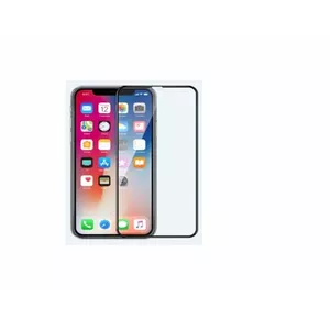 Tempered glass screen protector COMMA for iPhone 11 Pro Max — Anti-Fingerprints, Black