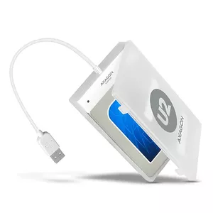 HDD/SSD enclosure Axagon ADSA-1S White 2.5"