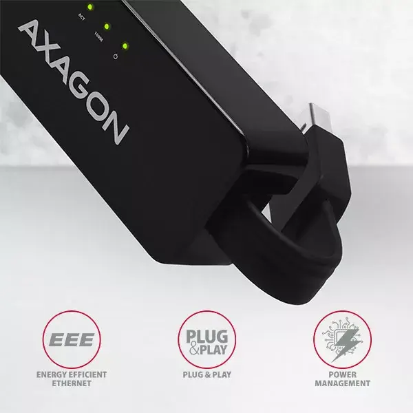 AXAGON ADE-XR USB 2.0 Type-A Fast Ethernet адаптер Photo 4