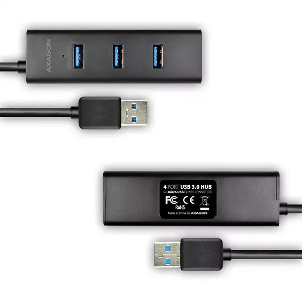 USB хаб Axagon HUE-S2BP Photo 4