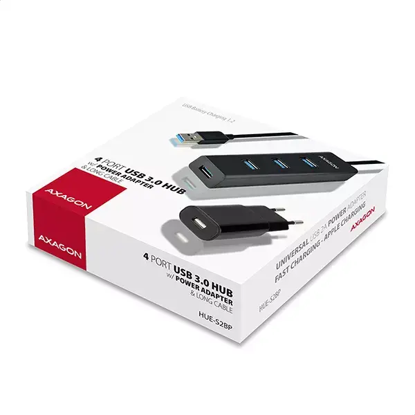 USB хаб Axagon HUE-S2BP Photo 8