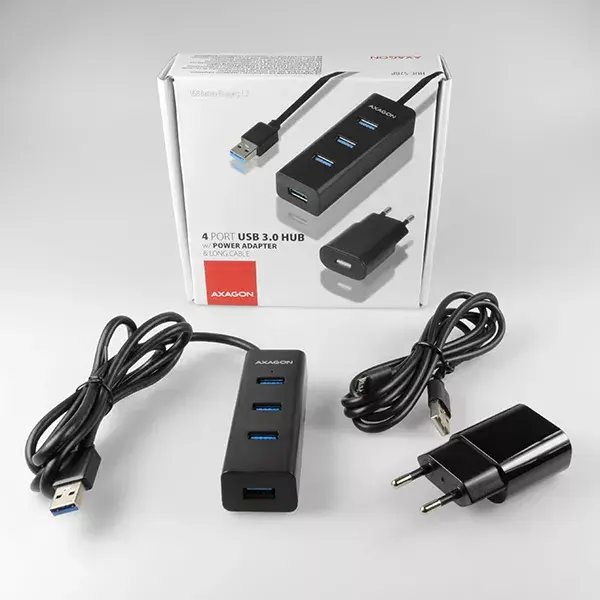 USB хаб Axagon HUE-S2BP Photo 12